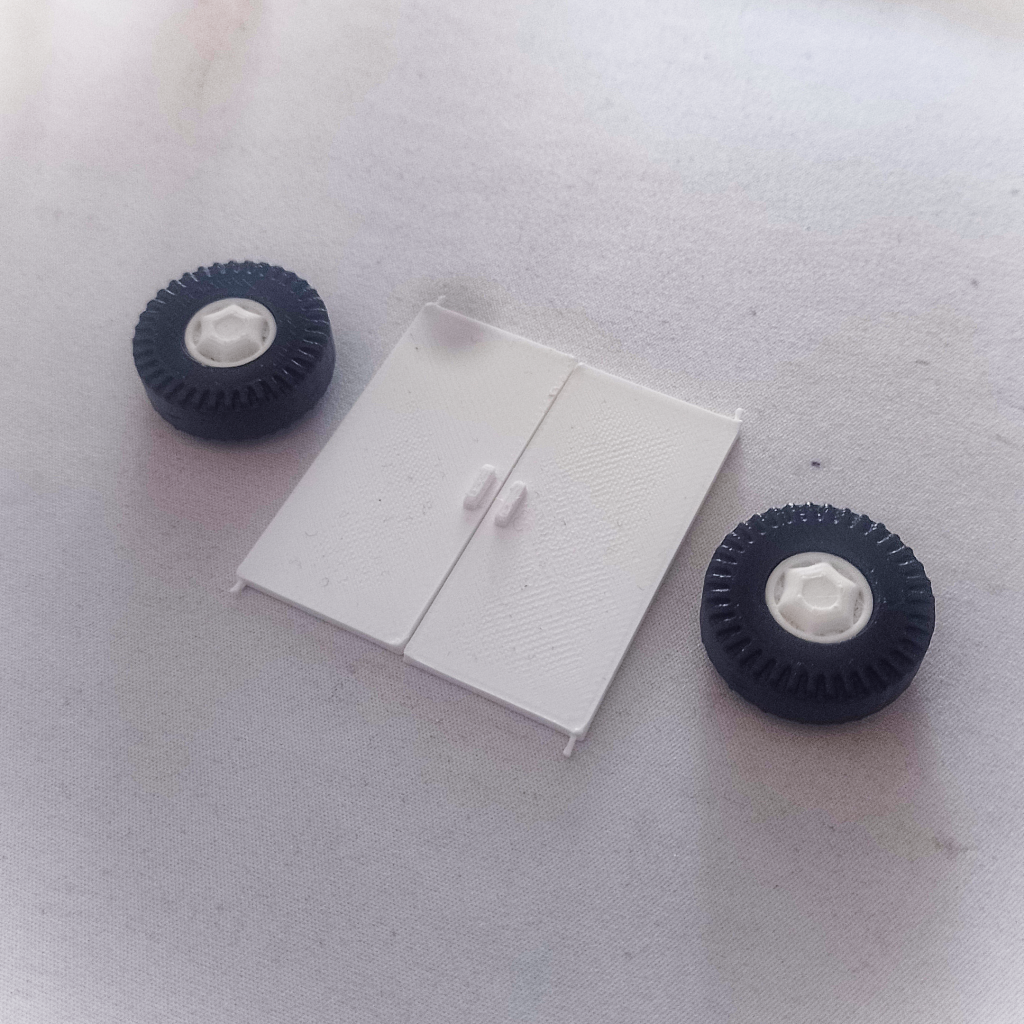 3D tisk součástek do autíčka